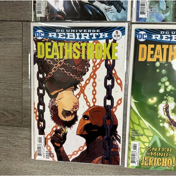 Deathstroke Rebirth 2016 DC series Lot #1 #2 #3 #4 #5 #6 #7 #8 VG - Picture 6 of 9